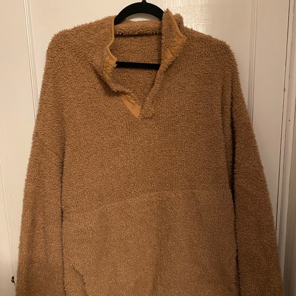 cozy knit pullover skims